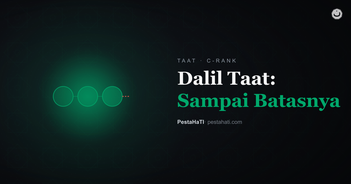 Dalil Taat: Apa Dasar Kewajiban Taat dalam Islam?