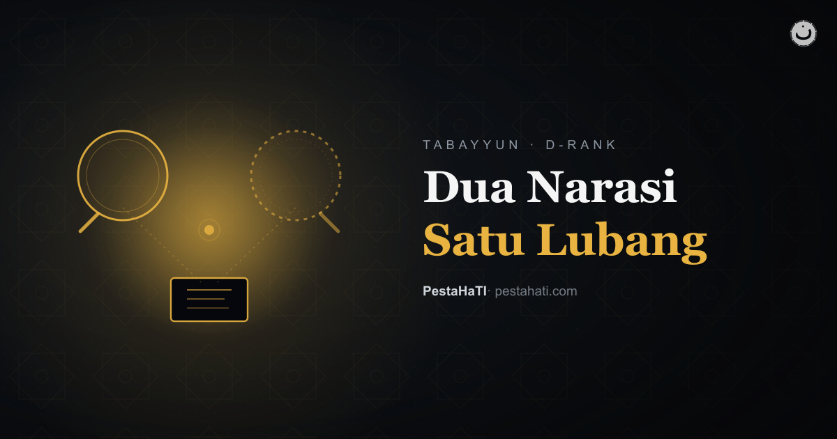 Dua Narasi Satu Lubang: Membaca Sejarah dari Kerangka Berpikirnya