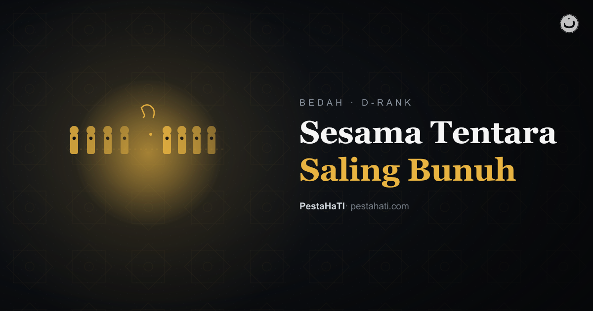 Sesama Tentara Saling Bunuh: Bukti Paling Telanjang Perang Tanpa Wasit