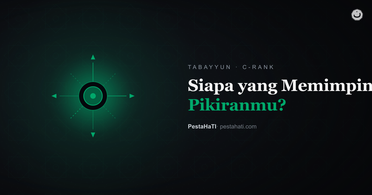 Siapa yang Memimpin Pikiranmu? Qiyadah Fikriyah dan Tiga Mabda Dunia