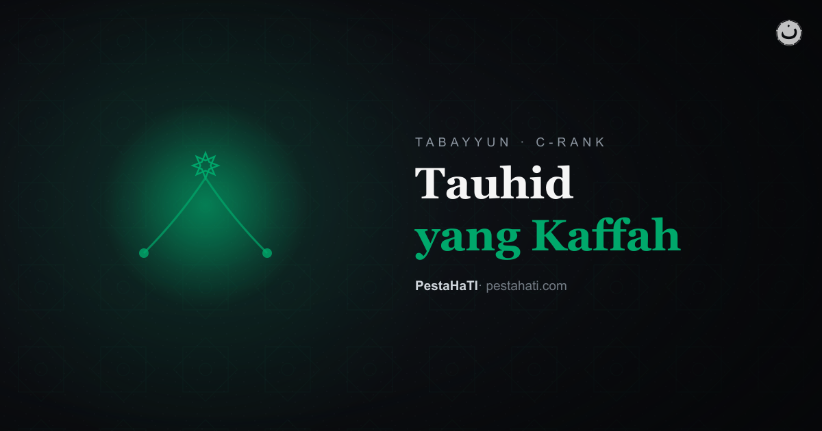 Tauhid yang Kaffah: Ketika Rububiyah dan Uluhiyah Tidak Bisa Dipisahkan